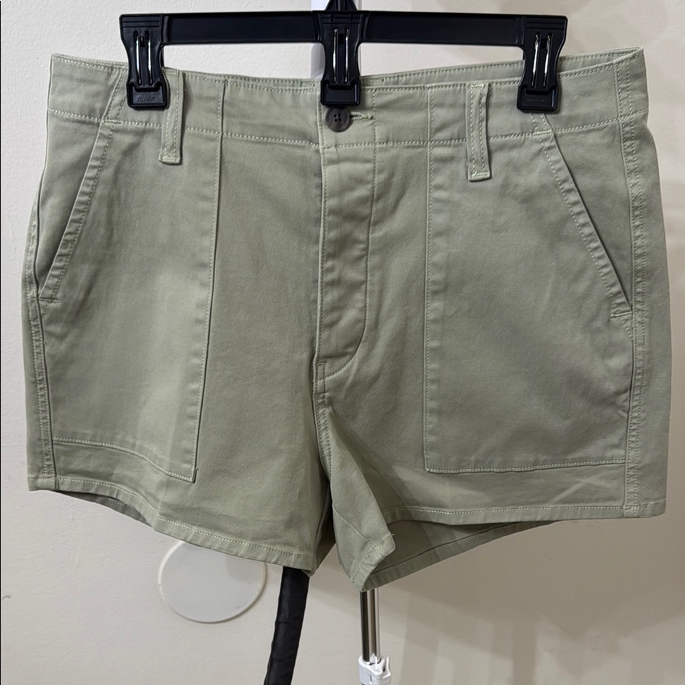Hudson Jeans Green Cargo Shorts Casual Style